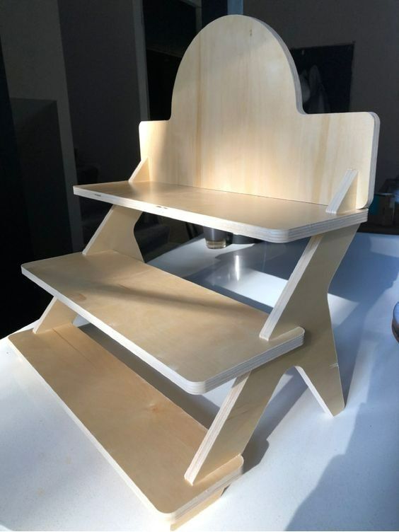 Fancy Wooden Display Stand