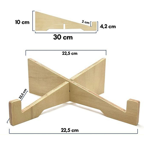 Easy Woodworking Wooden Laptop Stand