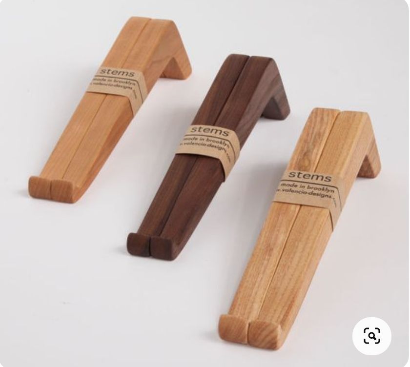 Wooden Laptop Pin Stand