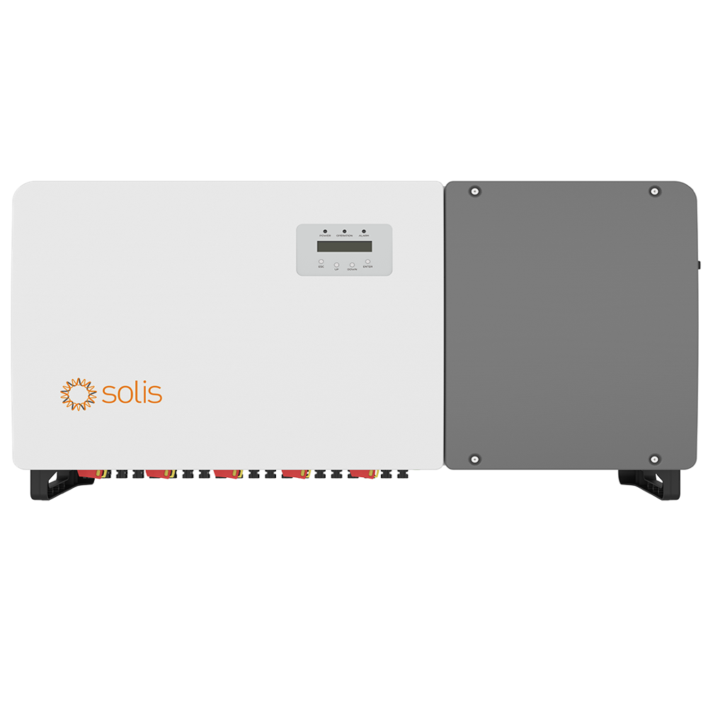 Solis 100kw Three Phase Inverter, 100,000W Output,S5-GC100K-US, 10 MPPTs, Max. Efficiency 98.7%