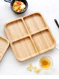 Bamboo Square Serving Tray
