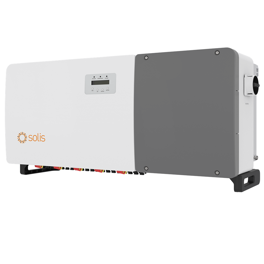 Solis 100kw Three Phase Inverter, 100,000W Output,S5-GC100K-US, 10 MPPTs, Max. Efficiency 98.7%