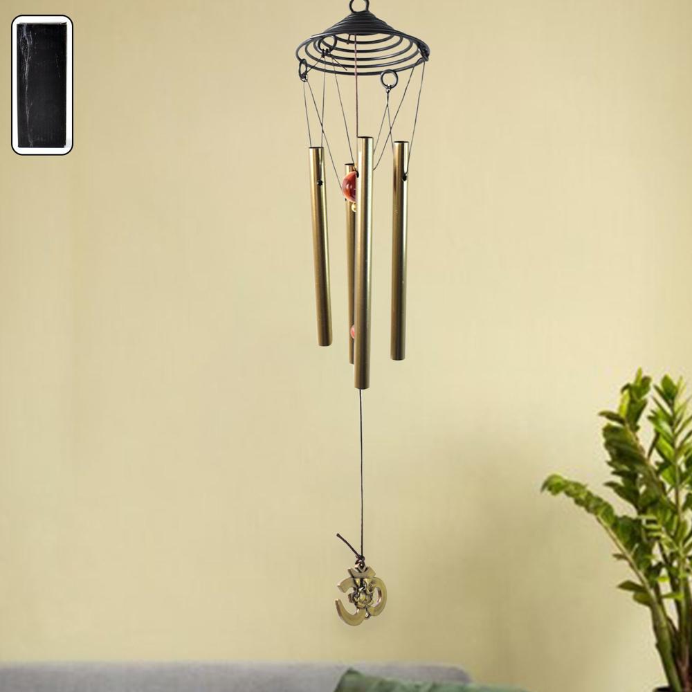 Wind Chimes Outdoor Hanging Dragonfly Wind Chime (1 Pc) - Color: Mix