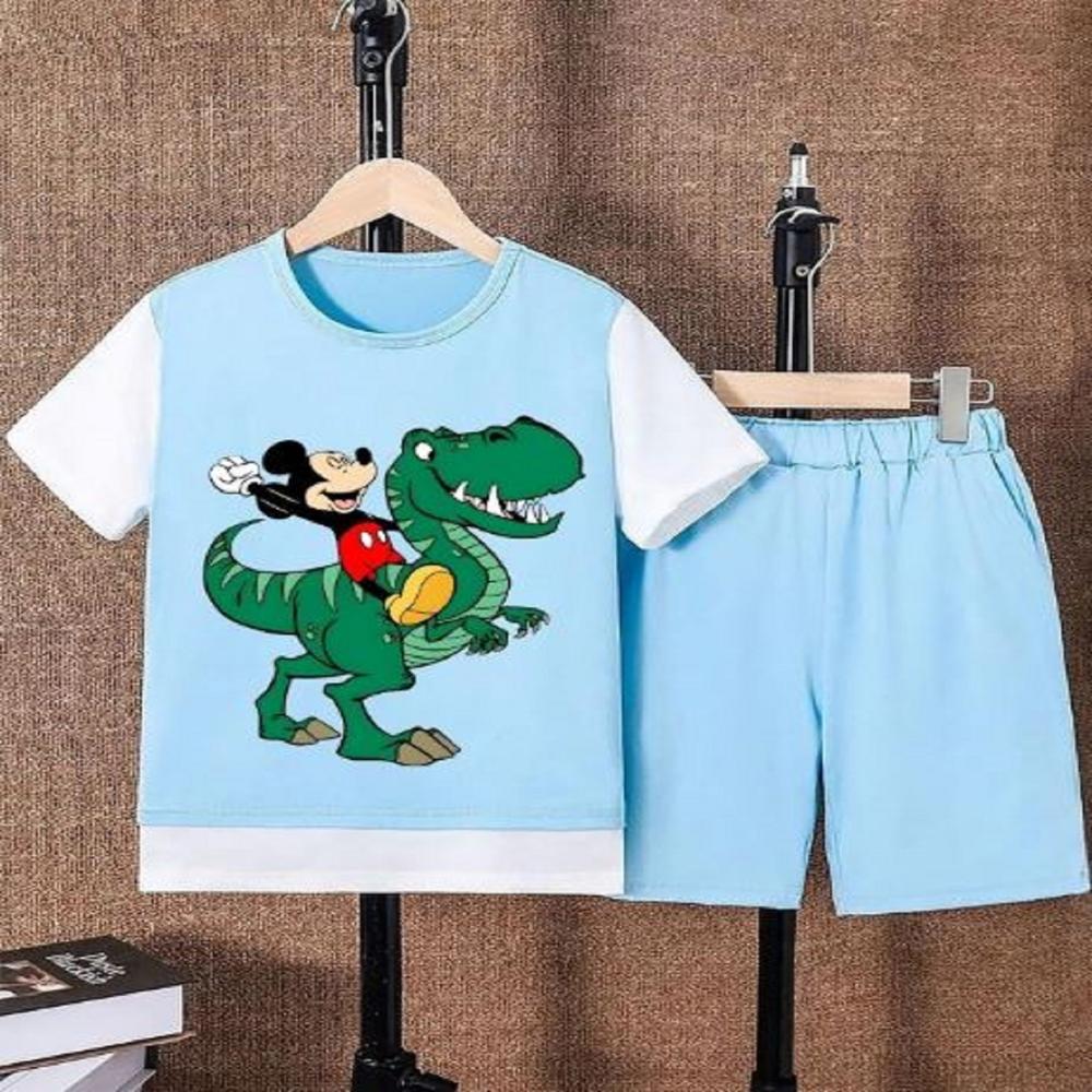 KIds Wear Half Sleeve T shirt And Short Set