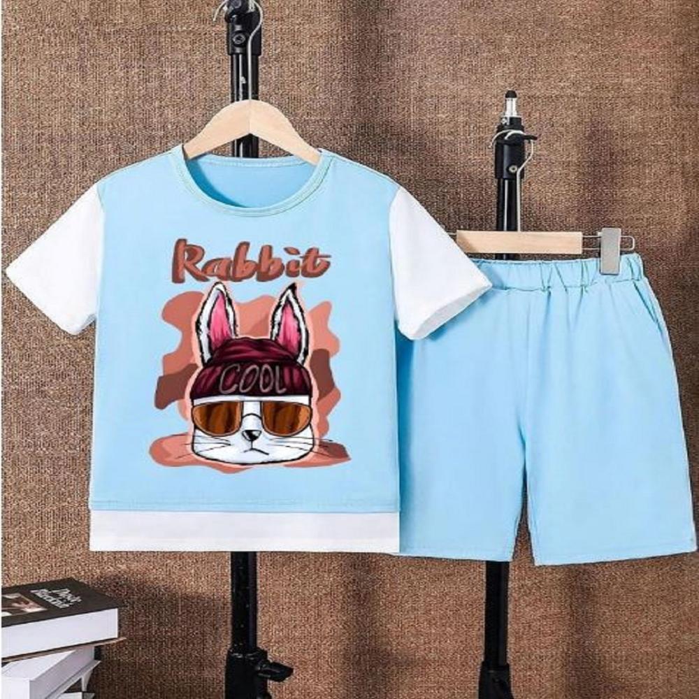 KIds Wear Half Sleeve T shirt And Short Set