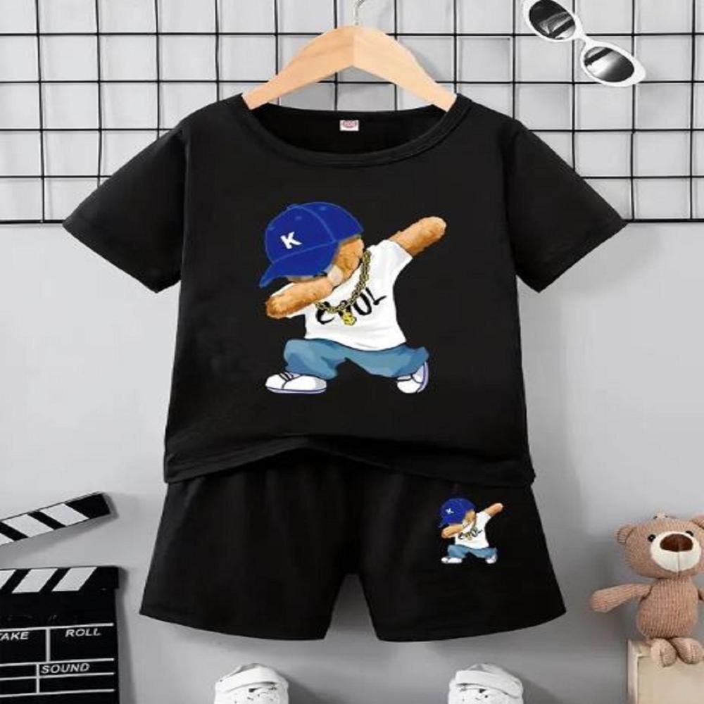KIds Wear Half Sleeve T shirt And Short Set