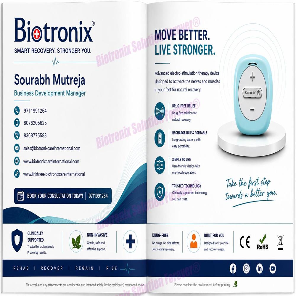 Wearable Electrical Stimulator for Foot Drop Physiotherapy