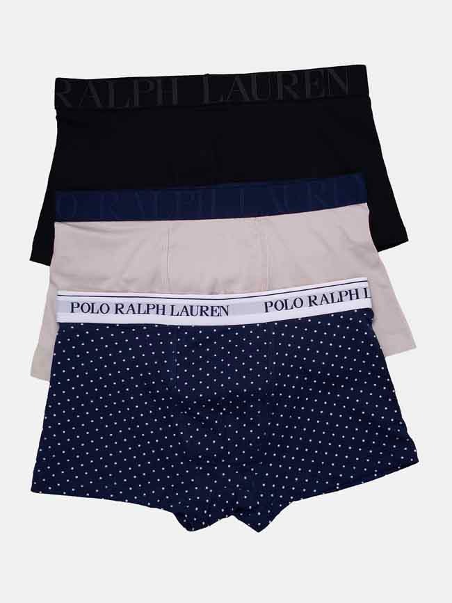M11635 | POLO RALPH LAUREN Mens 3 PC Pack Stretch Boxers