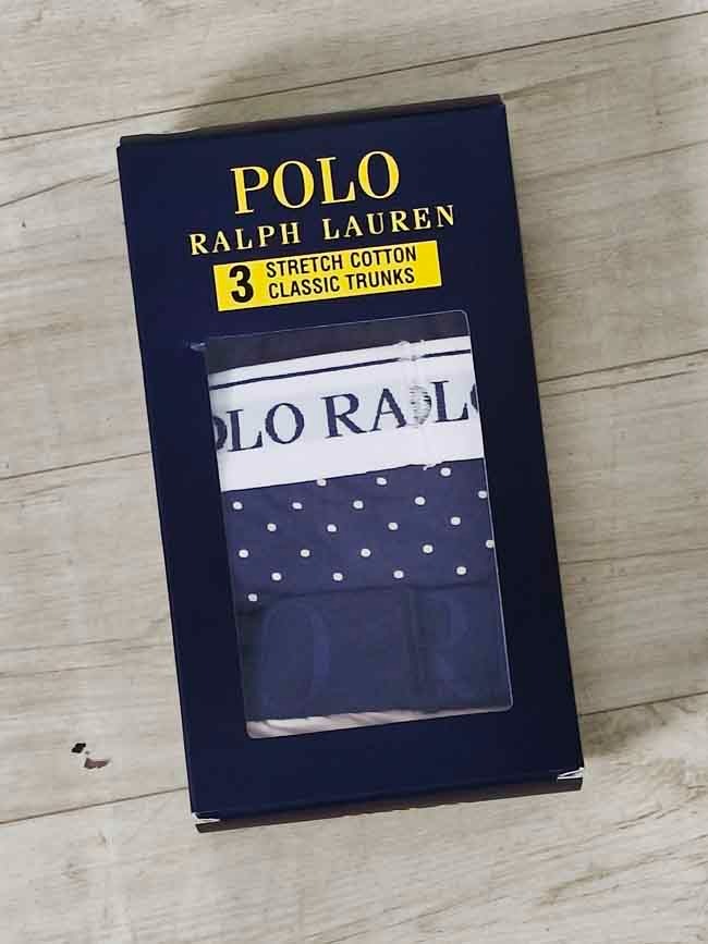 M11635 | POLO RALPH LAUREN Mens 3 PC Pack Stretch Boxers