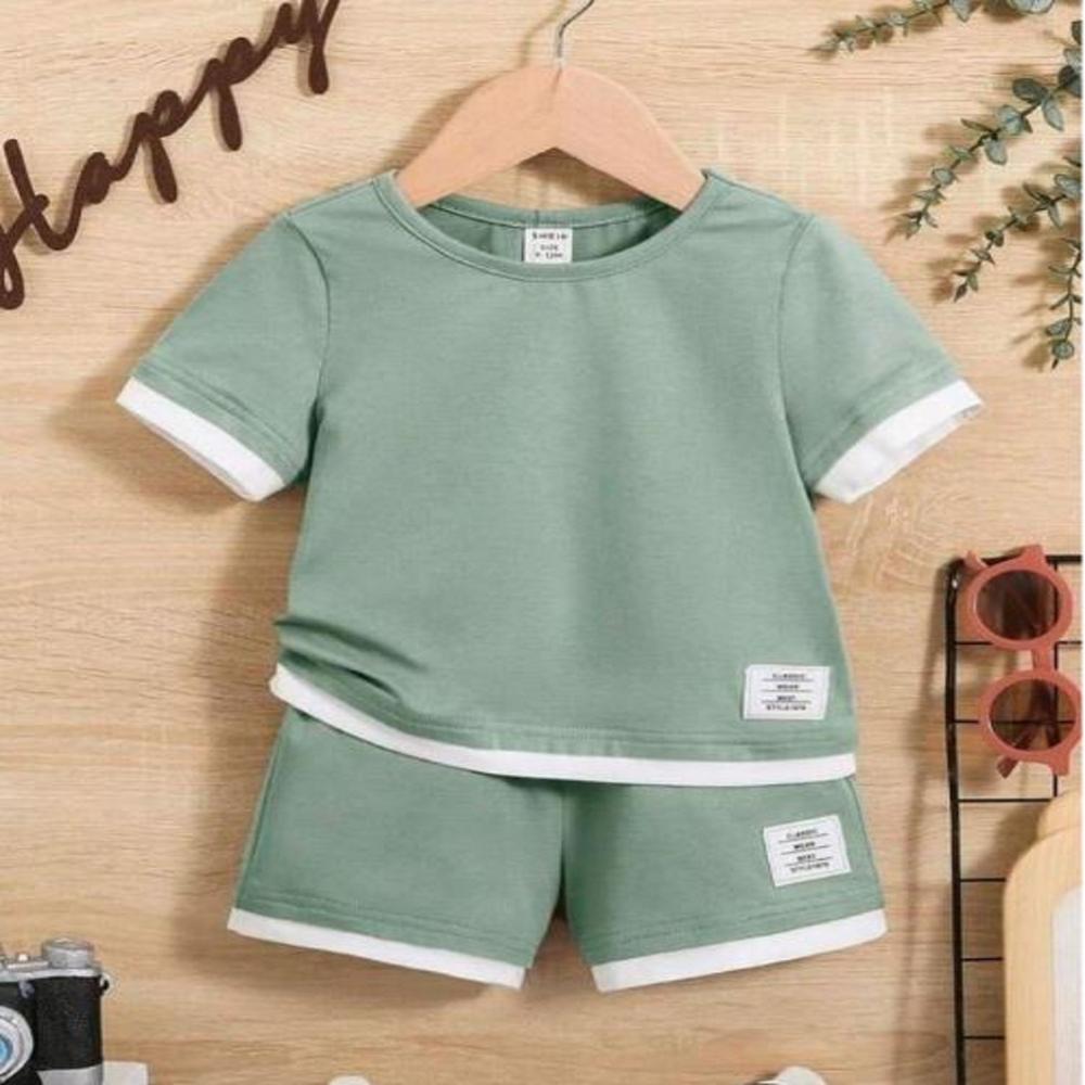 Unisex kids Half sleeve T shirt And Short Set