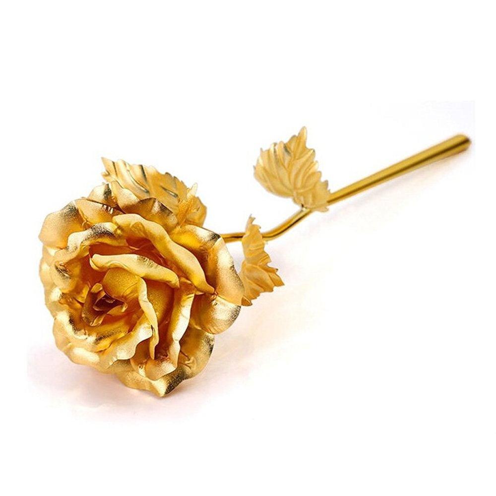 B Golden Rose Is Perfect For Decorating Homes, Offices, Cafes (3 Pc Set) - Color: Mix