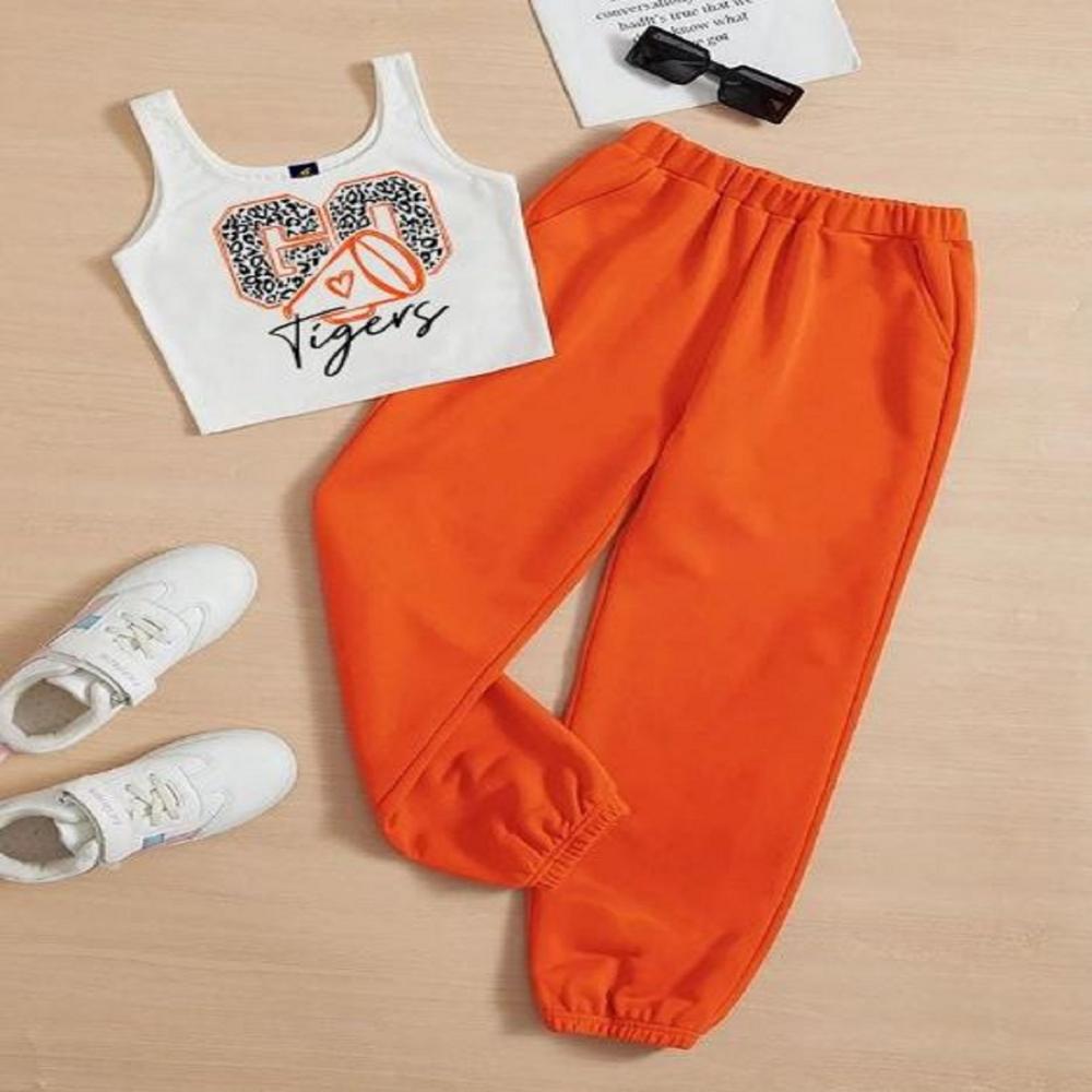 Sleeveless T shirt And Jogger Pant Set 1 To 15 years