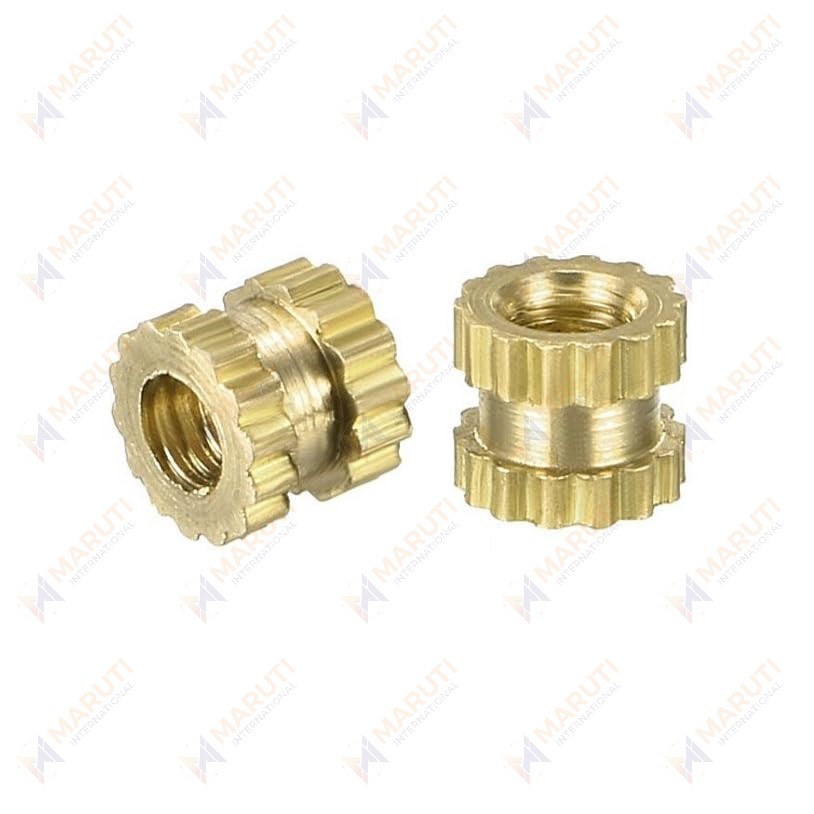 Brass Knurled Inserts - Application: Automotive Industry