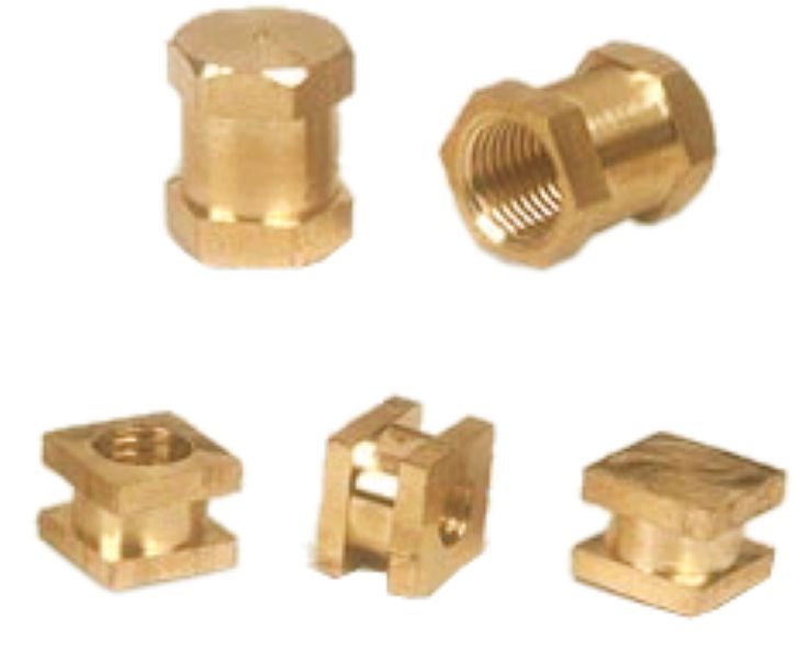 Brass Square Inserts - Application: Automotive Industry
