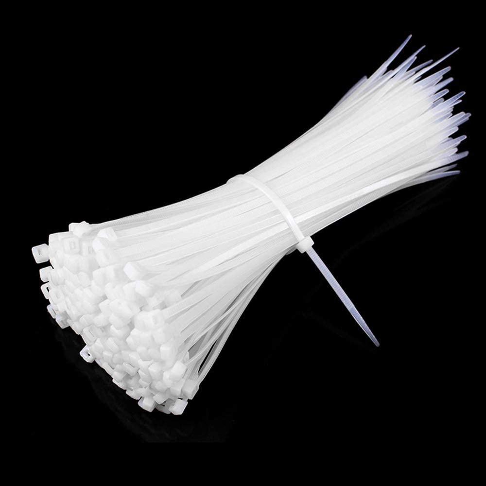 100 Mm Standard Cable Ties - Color: Natural (White)