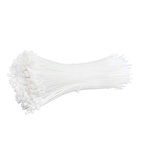 100 Mm Standard Cable Ties - Color: Natural (White)