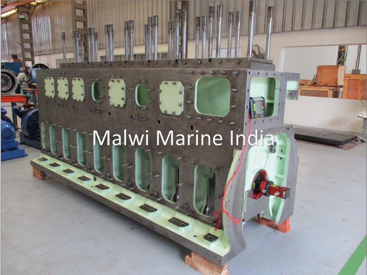 Sulzer - 9S20H - 8S20H - 6S20H - Cylinder Block - Engine Frame - Application: Marine