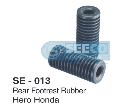 Heat And Abrasion Resistant And High In Strength Rear Footrest Rubber