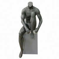 Male Sitting Mannequin