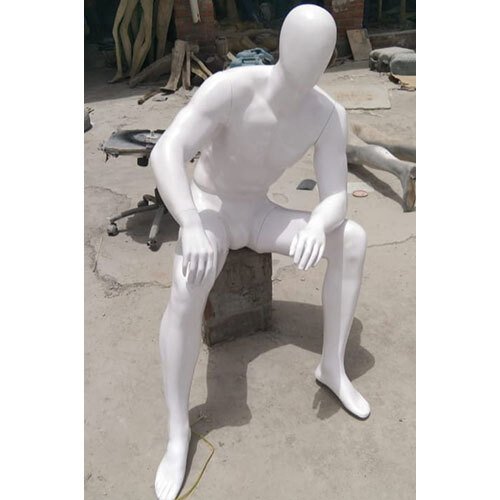 Male Sitting Mannequin