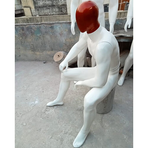 Male Sitting Mannequin