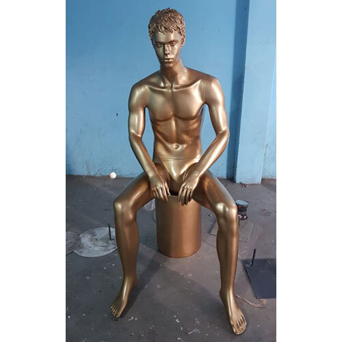 Male Sitting Mannequin