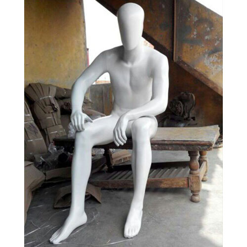 Male Sitting Mannequin