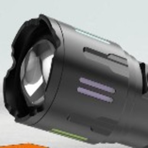 ROCK LIGHT RL-M37 METAL TORCH