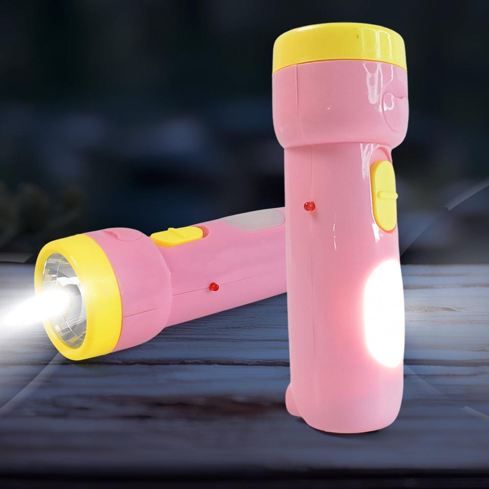2-In-1 Rechargeable Small Handy Led Torchlight For Home, Outdoor, Tracking (1 Pc) - Color: Mix