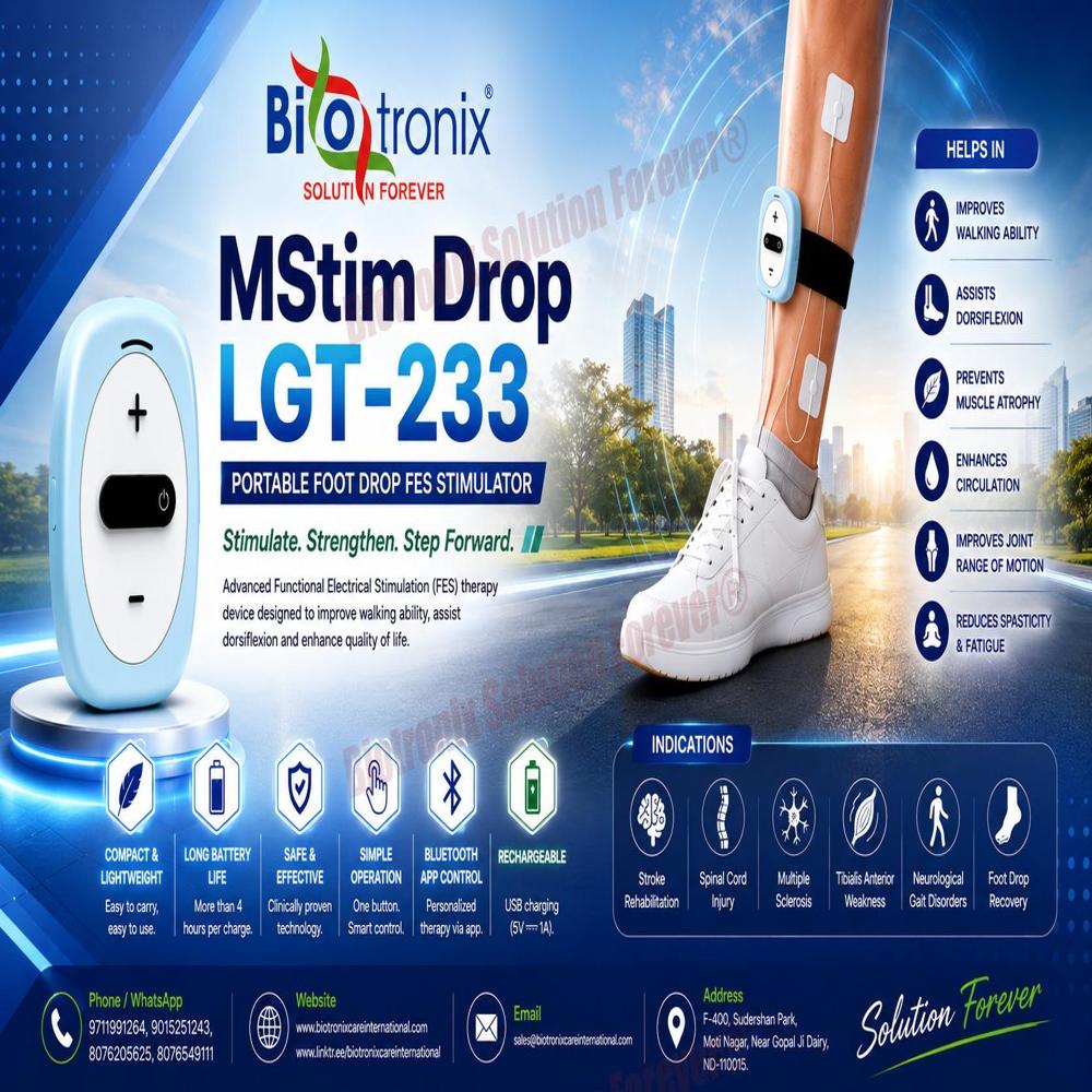Smart FES Walking Rehabilitation Device for Foot Drop