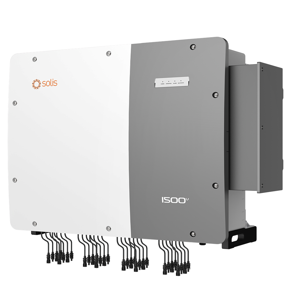 Solis 300kw Three Phase Inverter, 300,000W Output, 12 MPPTs, Max. Efficiency 99.0% S6-GU300K-M12
