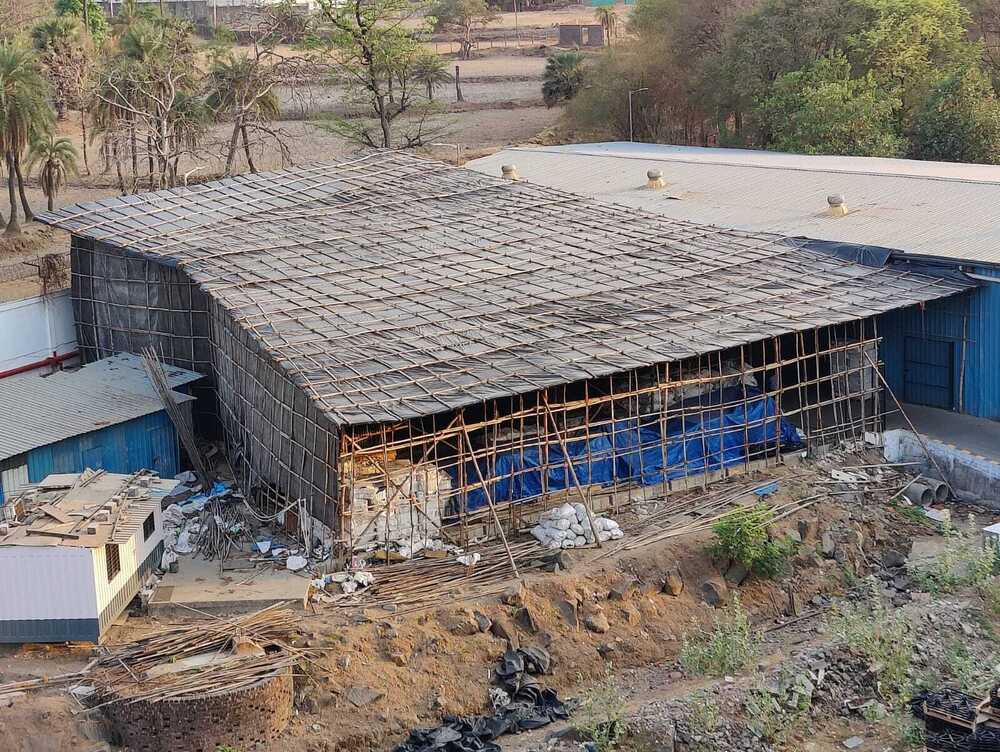 Tarpaulin Monsoon Shed