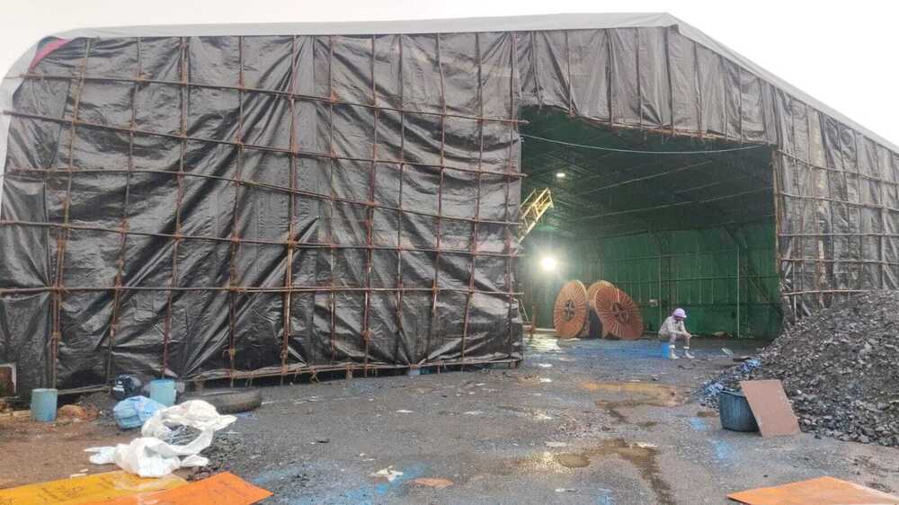 Industrial Dome Shed
