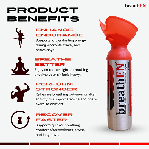 BreathEN Oxygen Can