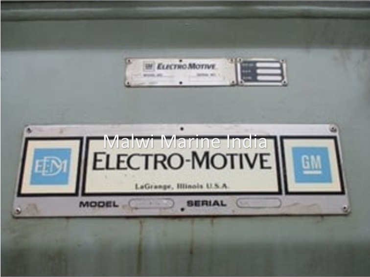 Emd - L20 - L16 - L12 - R20 - R16 - R12 - 645 - Diesel Engine - Generator Set - Application: Marine