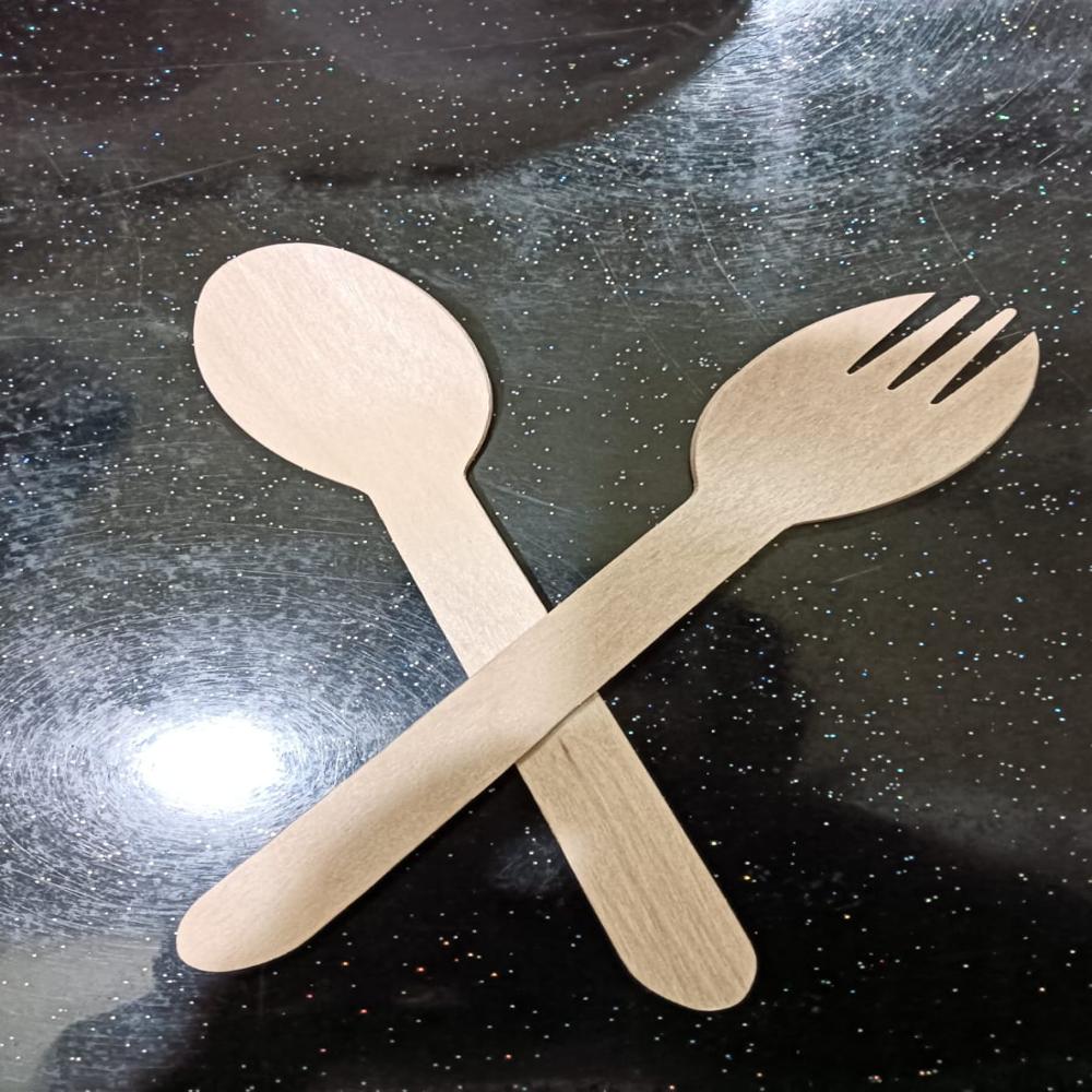 WOODEN CUTTLERY SPOON