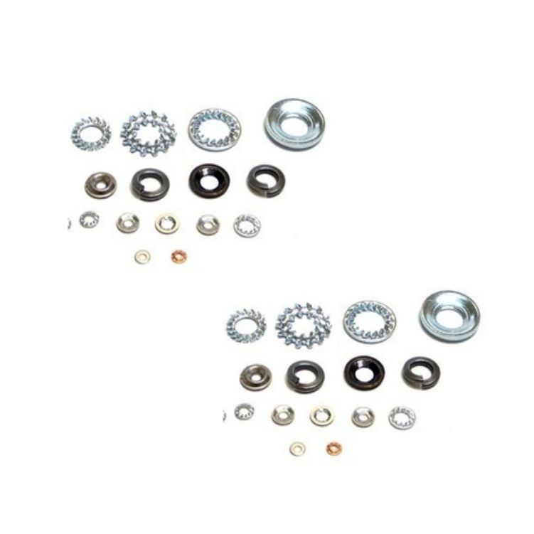 Lock Washer - Steel Material, Silver Color, Round Shape, Weight 5-15g | High Tolerance Capacity, Corrosion Resistant, Designed For Heavy-duty Machinery