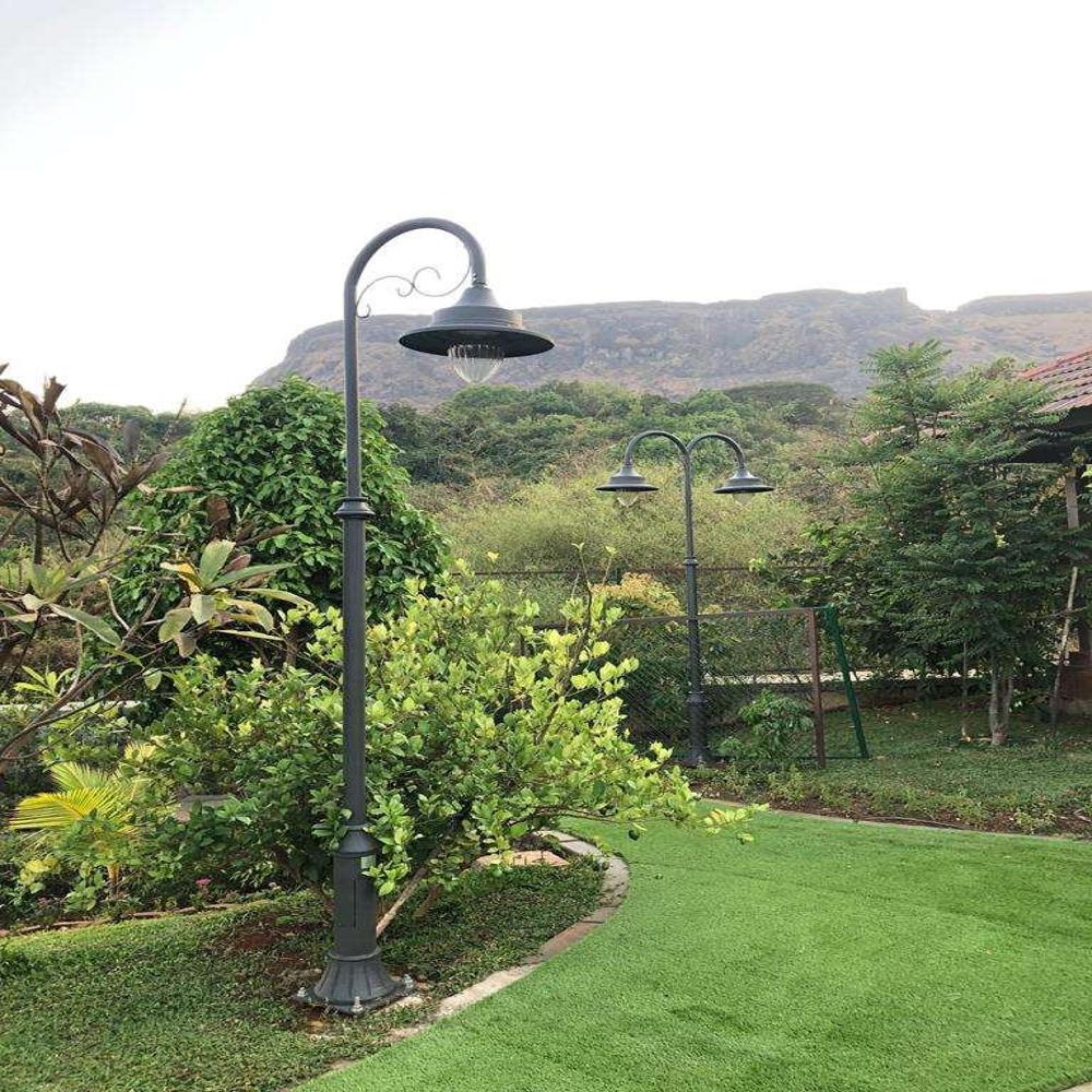 40W Post Top Luminaire Light + Pole