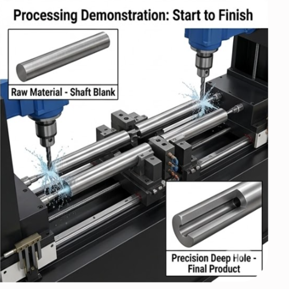 Deep Hole Drilling Machine