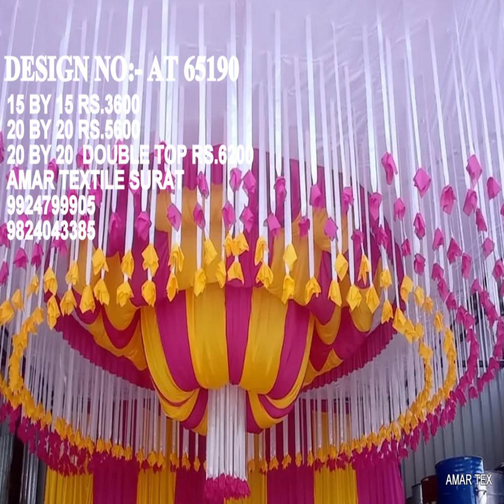Ceiling Round Ballon Wedlock Fabric