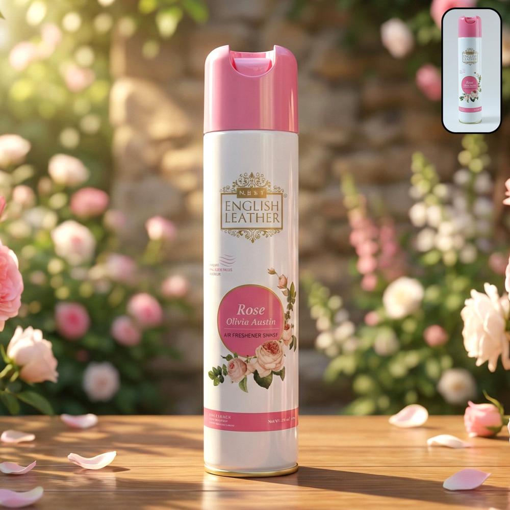 Next Premium English Leather Rose Air Freshener Spray 220 Ml - Color: Mix