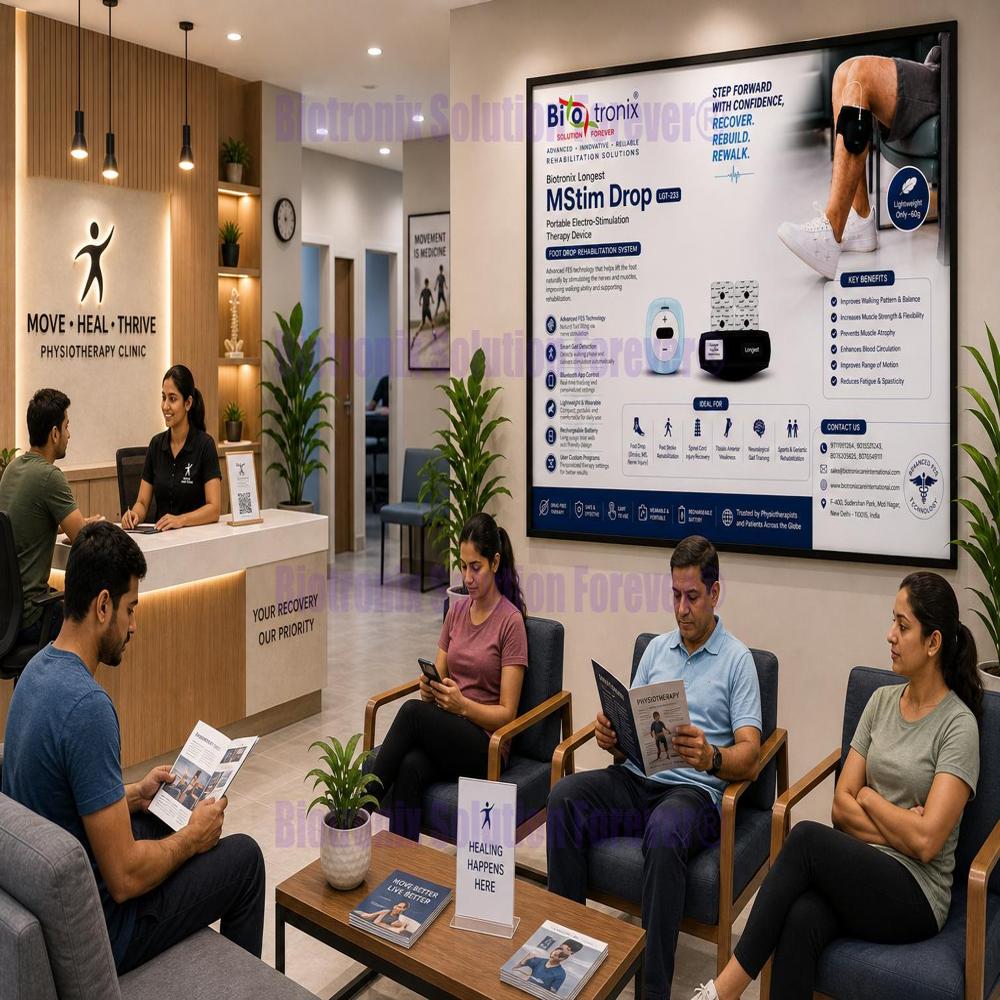 Foot Drop Therapy Device for Neuromuscular Rehabilitation