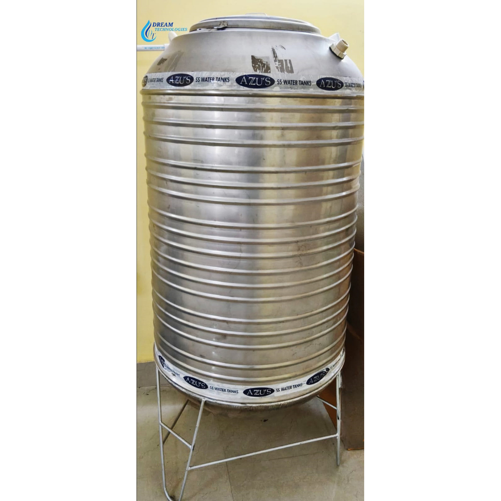 AZZUS 500LPH SS Water Tank