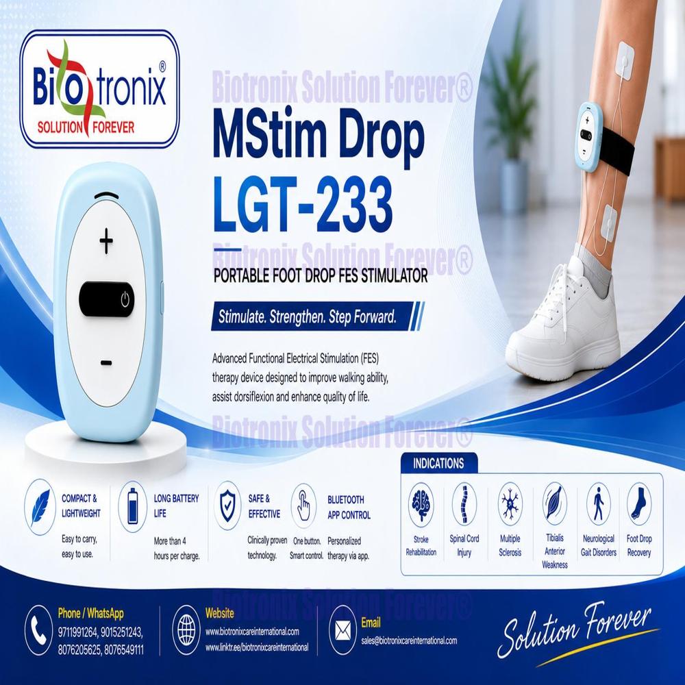 Advanced Wearable Foot Drop Recovery Stimulator System