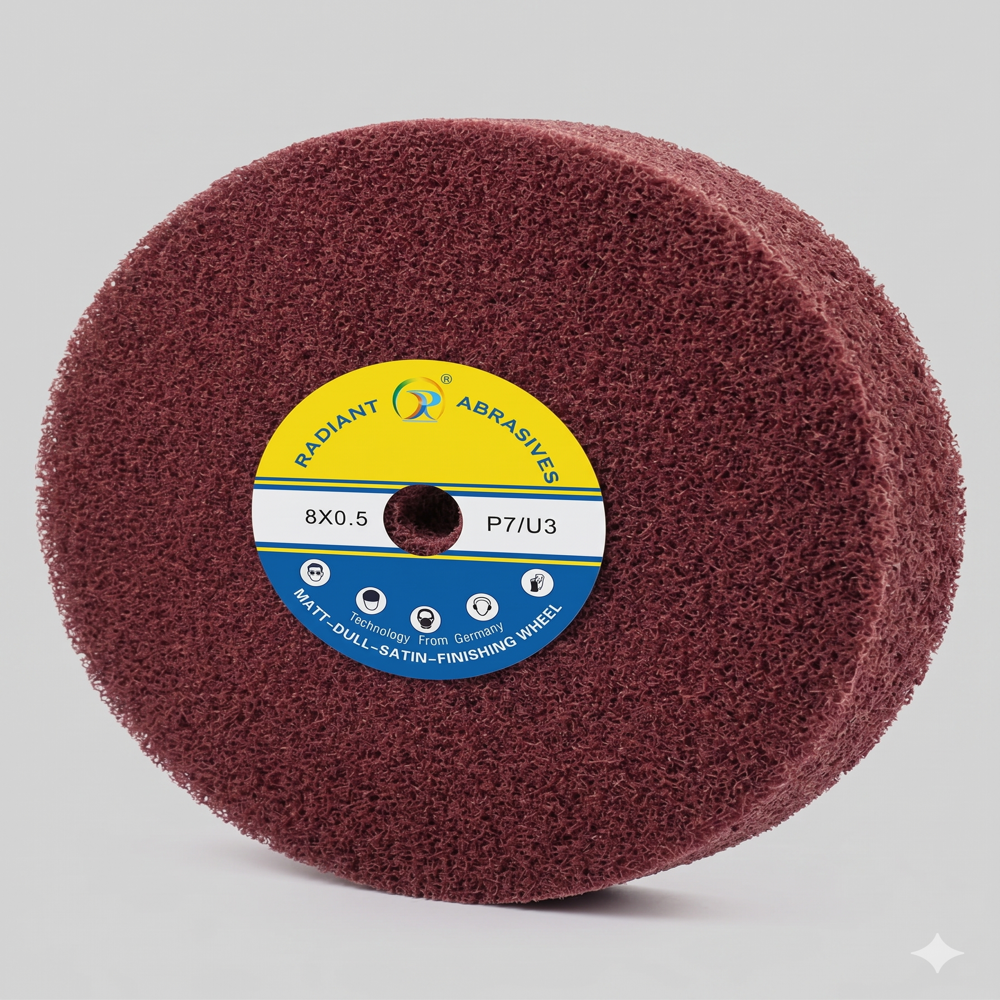 8X0.5 Radiant Non-Woven Wheel