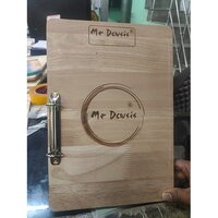 Wooden Base Clip Menu Card