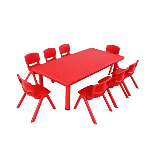 LFDSI110 Red Big Rectangle Table