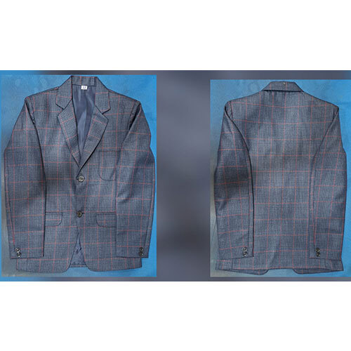 Bhilwara Tweed Check Blazer