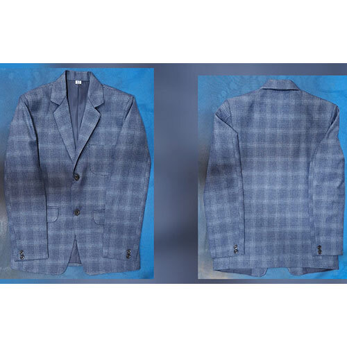 Bhilwara Tweed Check Blazer