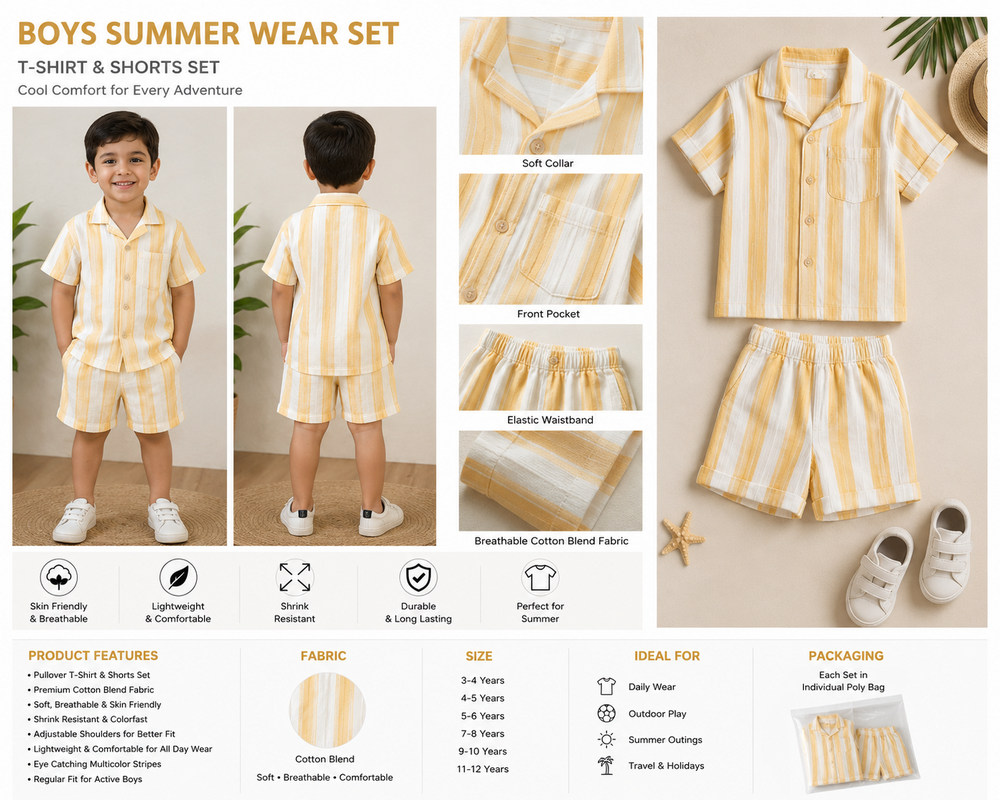 Boys Summer Wear